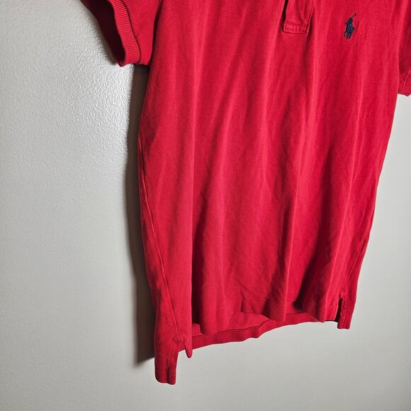 Polo by Ralph Lauren Red Short Sleeve Classic Fit Polo Sz Small - Picture 4 of 10